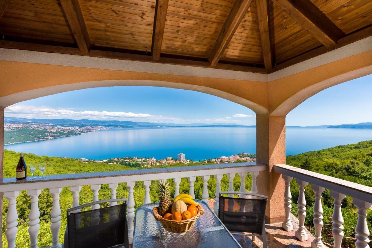 Apartment Panorama Opatija Matulji Bagian luar foto