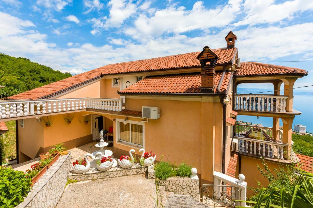 Apartment Panorama Opatija Matulji Bagian luar foto
