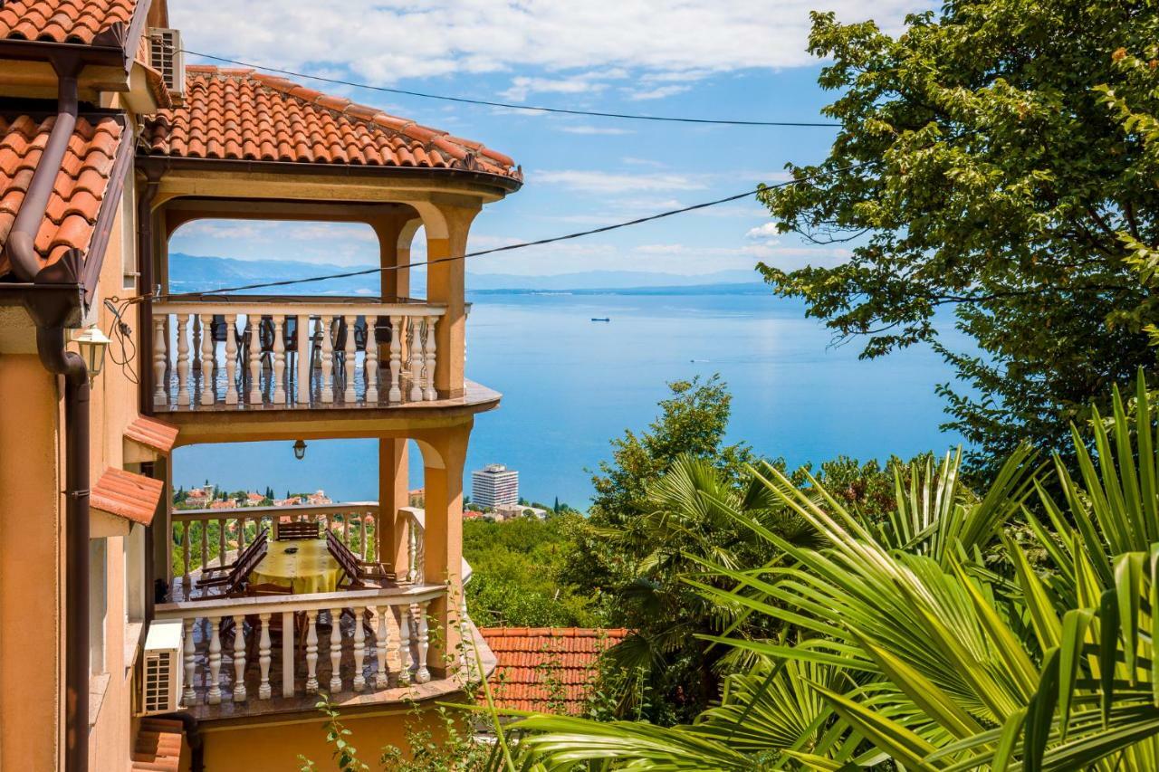 Apartment Panorama Opatija Matulji Bagian luar foto